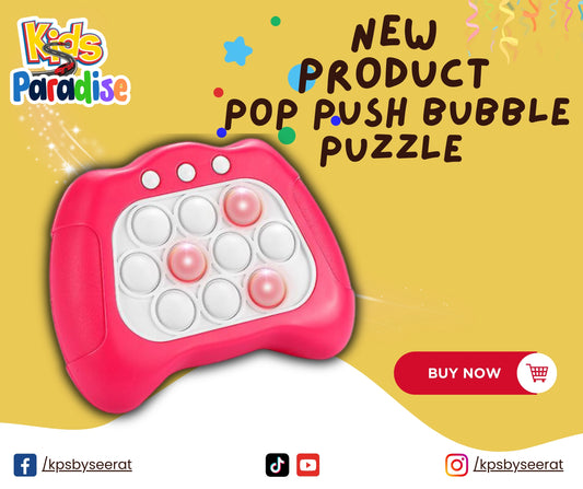 Pop push bubble puzzle