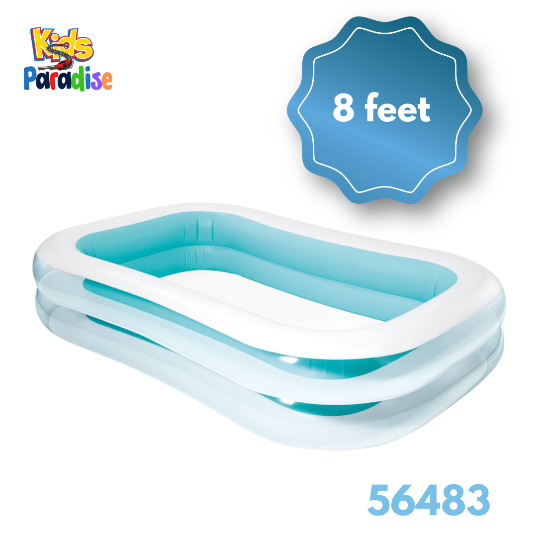 Room for Everyone – Intex Swim Center Family Pool 103x69x22in | 56483 (8ft x 5.8ft x 22")