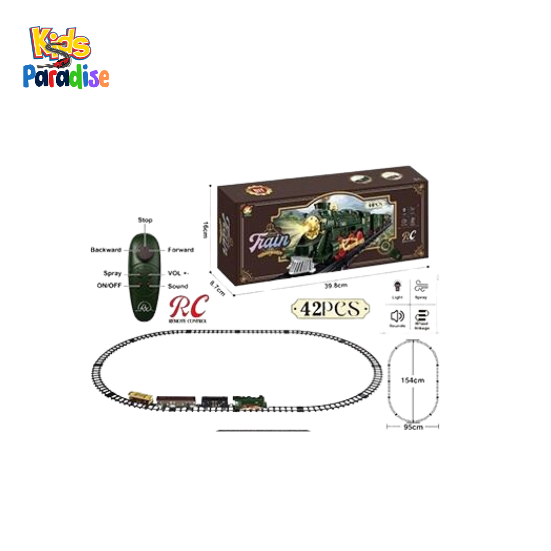 Classic Remote Control Steam Train Set 699-148A