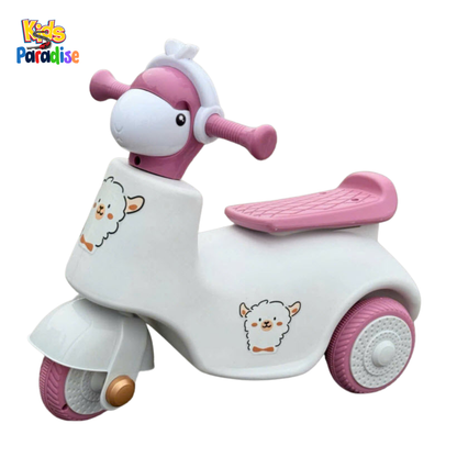 Vespa-Style Ride-On Push Car for Kids – Toddler Push Scooter (1–3 Years)