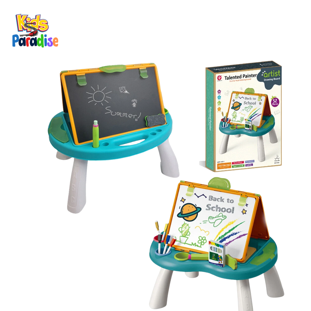 050-34 Two-Sided Drawing Board with Table