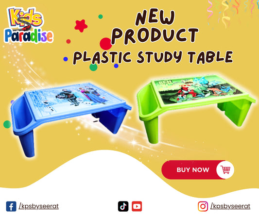 Multipurpose Plastic Study Table