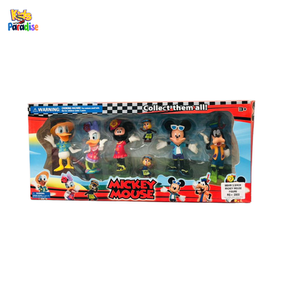 Mickey Mouse and Friends Beach Vacation Action Figure Set for Kids