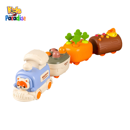 4-in-1 Fun Puzzle Toddler Train D-126