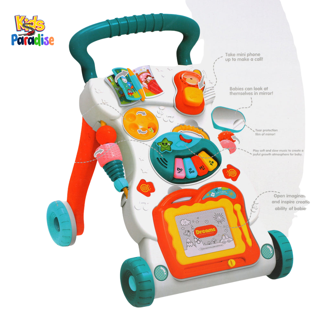 Baby Walker With Lights & Music – 6 Months+ Interactive Infant Walker