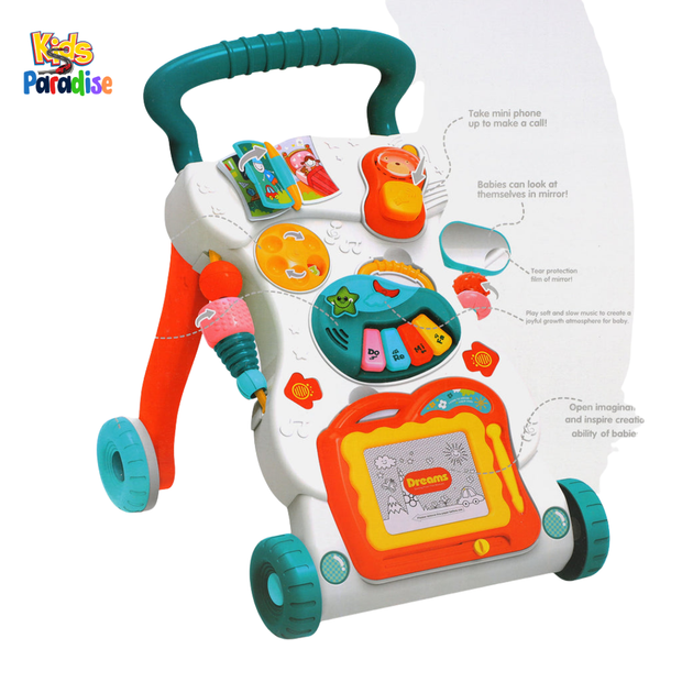 Baby Walker With Lights & Music – 6 Months+ Interactive Infant Walker