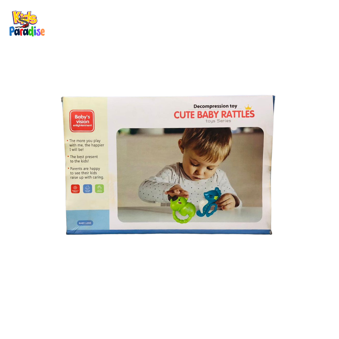 Mei Le Bao Sensory Baby Rattle Set (6-Piece Collection)