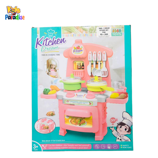 Kids Kitchen Playset – Fun Interactive Toy Kitchen for Imaginative Play