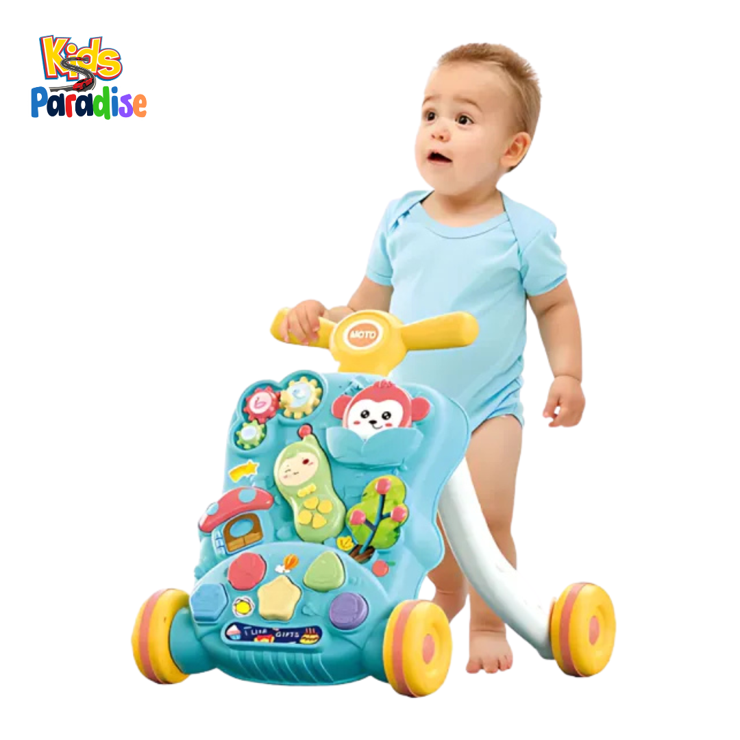 Sobebear 2-In-1 Baby Music Walker and Game Table YL623