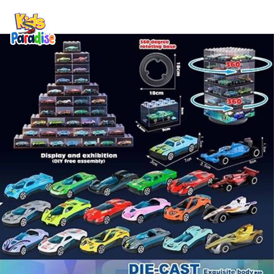 360° Rotating Die-Cast Racing Tower 8836-1