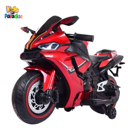 R1 Electric Kids Motorcycle – Remote-Control Ride-On with MP3 for Toddlers 2-8 Years