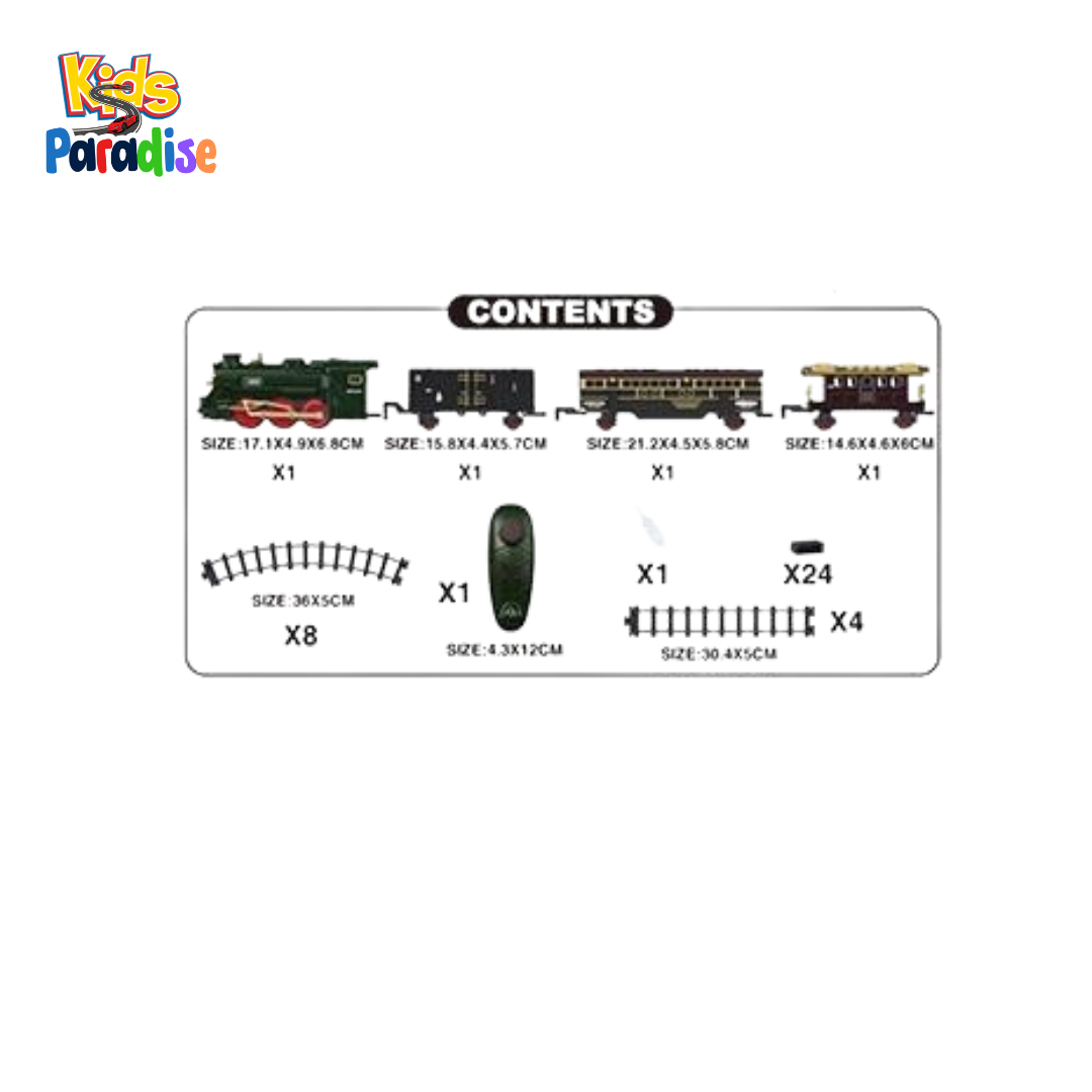 Classic Remote Control Steam Train Set 699-148A