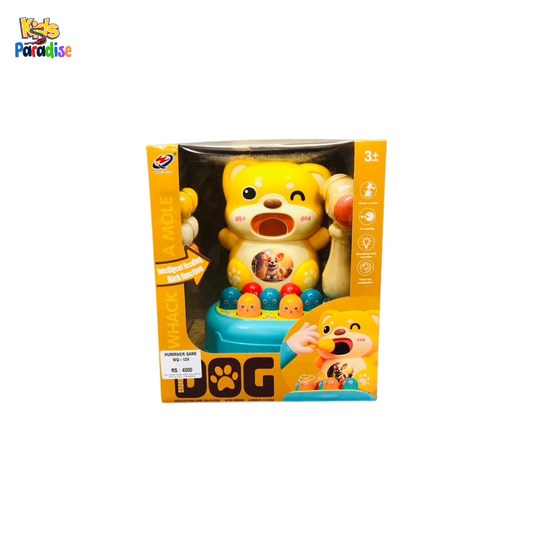 Whack-A-Mole Intelligent Feeding Dog Game – Interactive Early Education Toy WQ-124