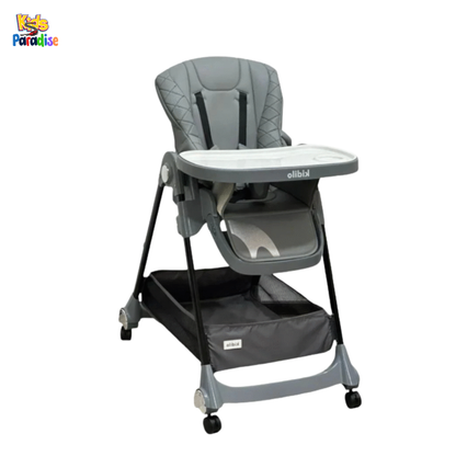 Kidilo Baby High Chair KT908 — 3-in-1 Multifunctional High Chair, Recliner &amp; Bed