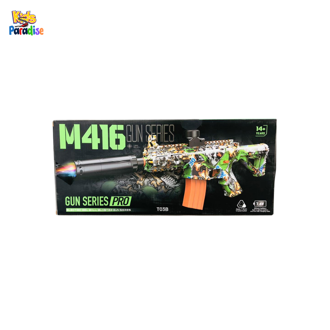 M416 Gun Series PRO – Electric Gel Ball Blaster GUN T-03 A