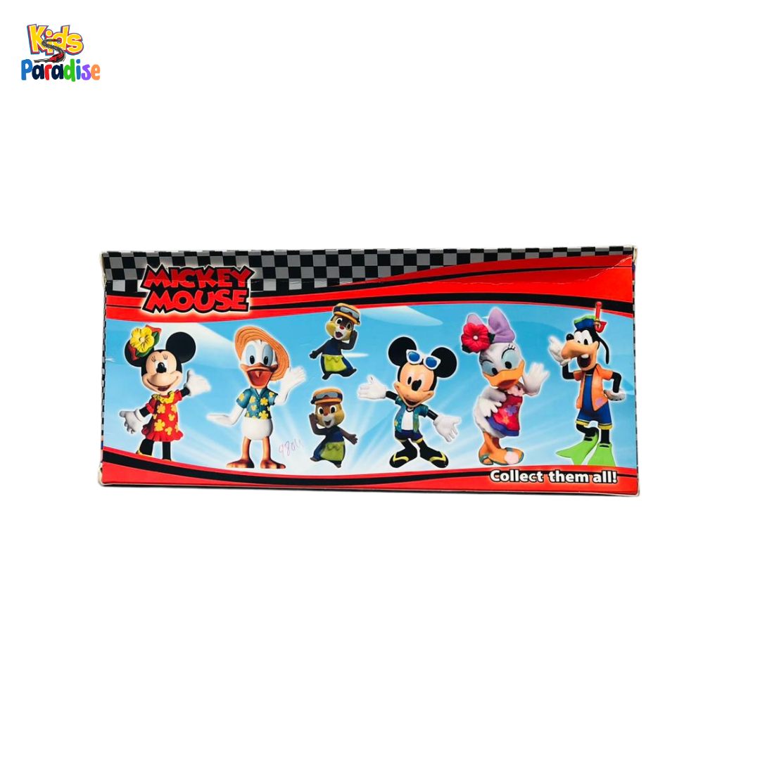 Mickey Mouse and Friends Beach Vacation Action Figure Set for Kids