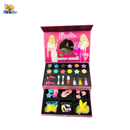 Barbie & Frozen Makeup Series – Deluxe 2-Tier Beauty Box 3688-BC2