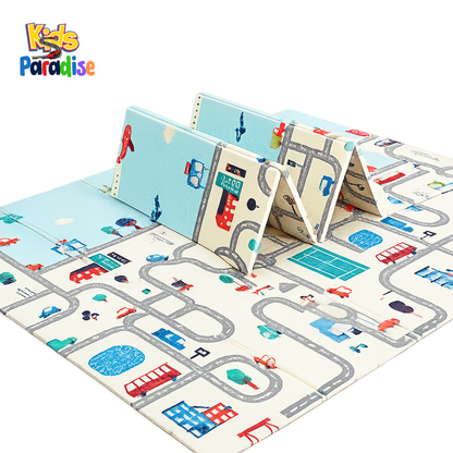 Kids Paradise Road Map Play Mat (6ft x 6ft)