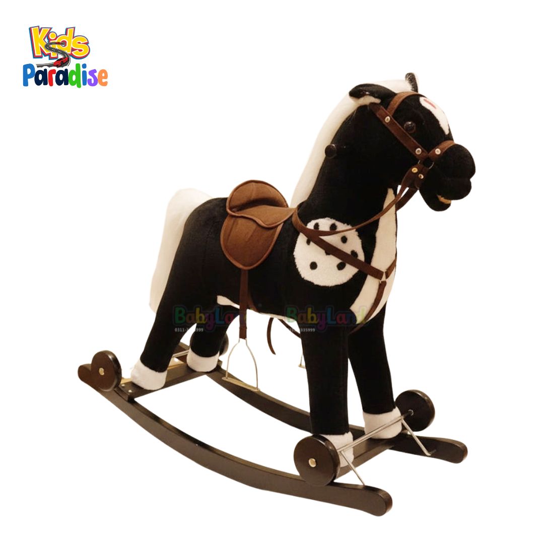 Kids Plush Rocking Horse Medium