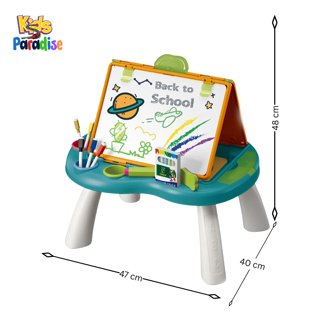 050-34 Two-Sided Drawing Board with Table