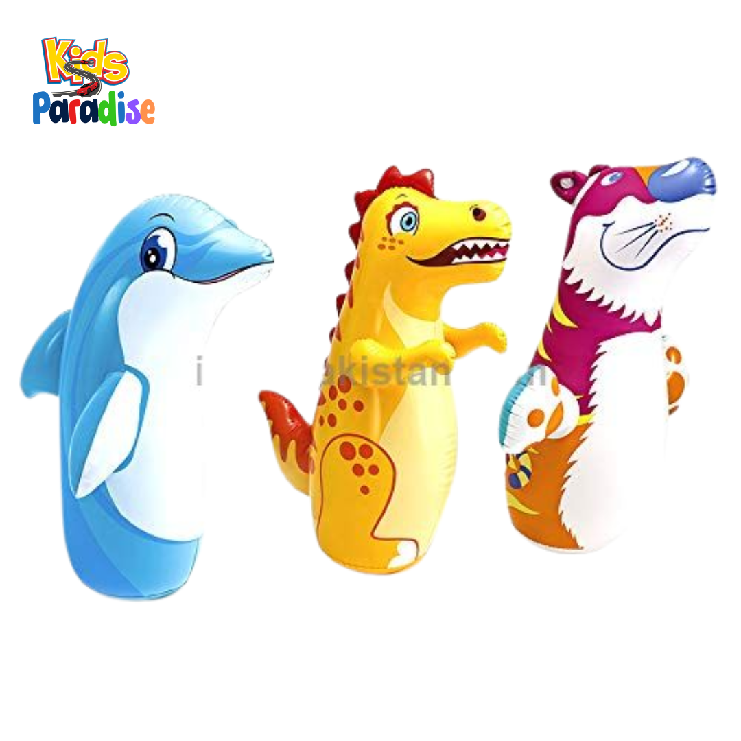 Punch, Bounce, Laugh – Intex 3D Air-Up Bop Bag | 44669