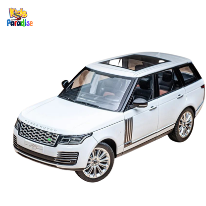 Diecast Range Rover Model Car – Premium Alloy Pull-Back SUV Toy with Sound & Light