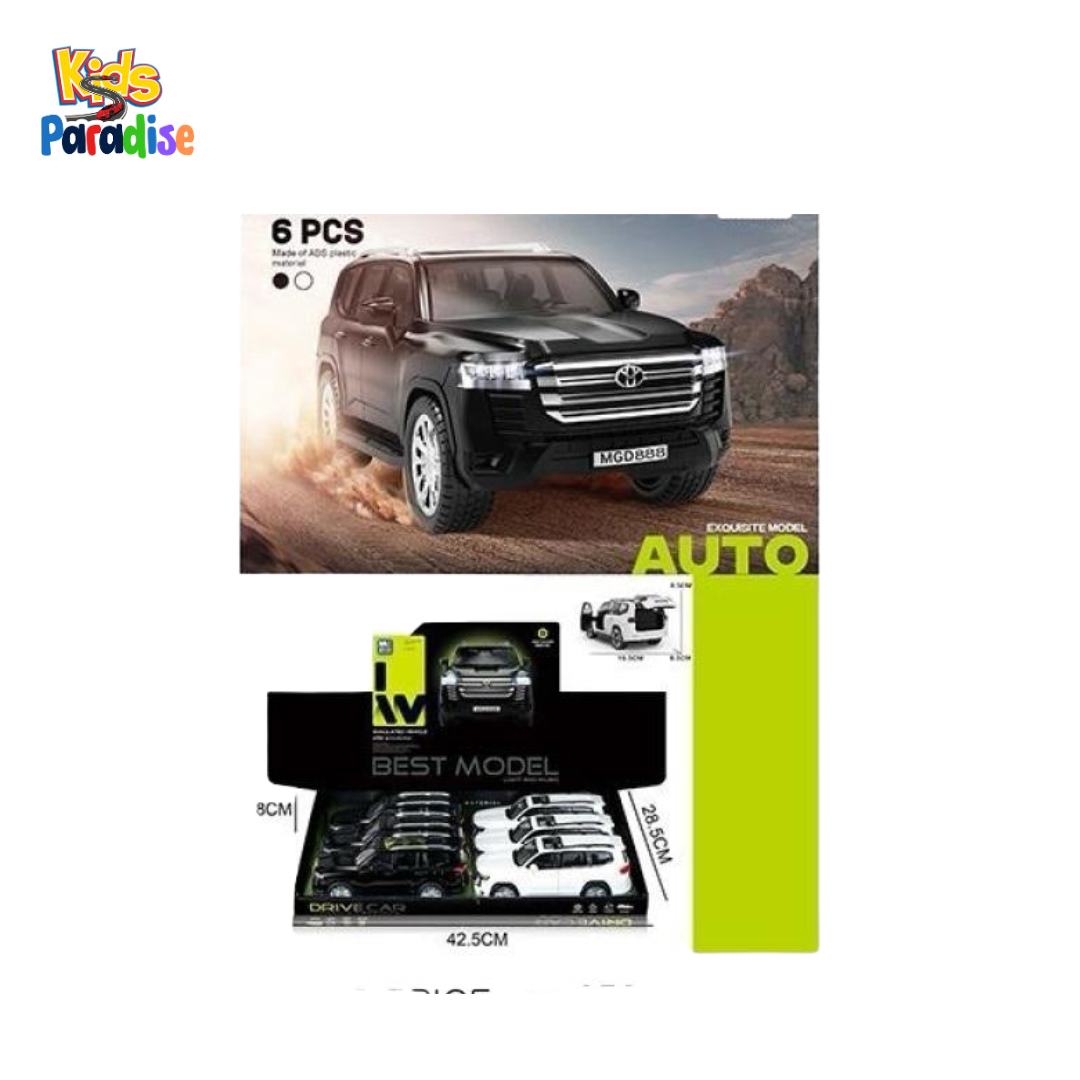 Diecast SUV Model Car Light & Music Toy - D-704-15