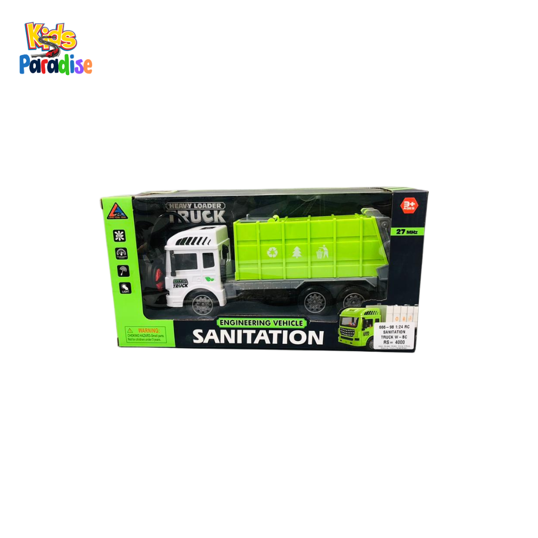 RC Sanitation Engineering Truck – Heavy Loader Series