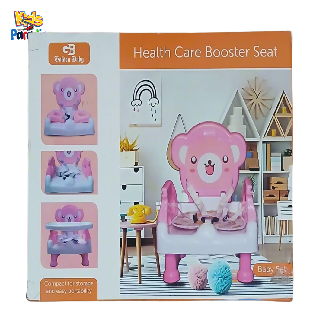 Golden Baby Chair Booster Seat – Portable & Secure Dining Booster for Toddlers