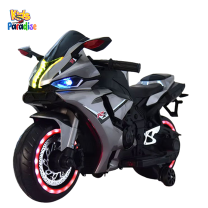 R1 Electric Kids Motorcycle – Remote-Control Ride-On with MP3 for Toddlers 2-8 Years
