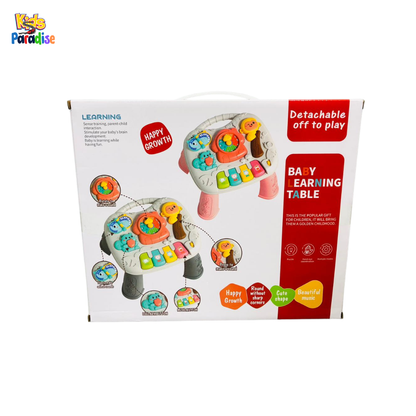 Aiyingle Baby Learning Table – Interactive 2-in-1 Musical Activity Center 368-24-G