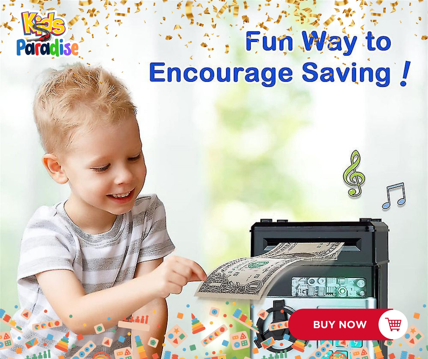 Money Safe ATM for Kids