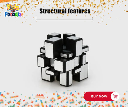 Mirror Cube Collection - 3x3 Gold Silver Magic Puzzle