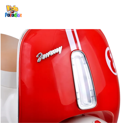 Kids Ride-On Scooter/Vespa Electric Motorcycle with Lights & Music Best Price in Pakistan