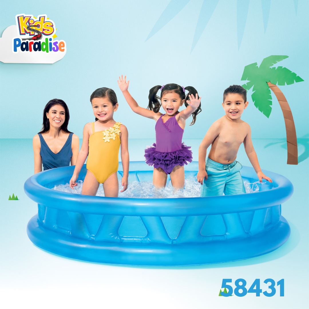 Soft Walls, Safe Splashing – Intex Soft Side Pool 74x18in | 58431 (74" X 18")