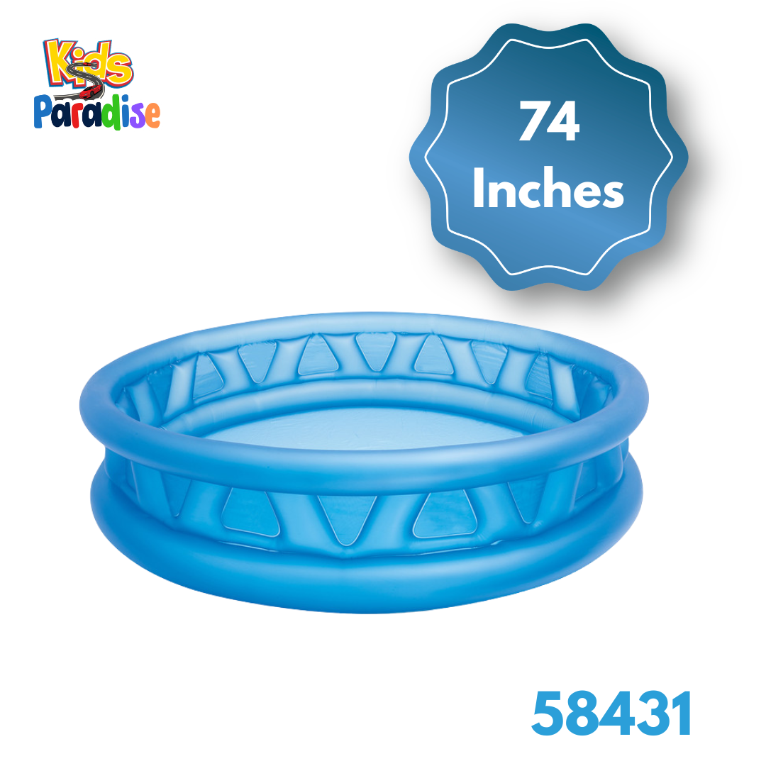Soft Walls, Safe Splashing – Intex Soft Side Pool 74x18in | 58431 (74" X 18")