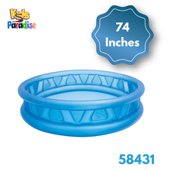 Soft Walls, Safe Splashing – Intex Soft Side Pool 74x18in | 58431 (74" X 18")
