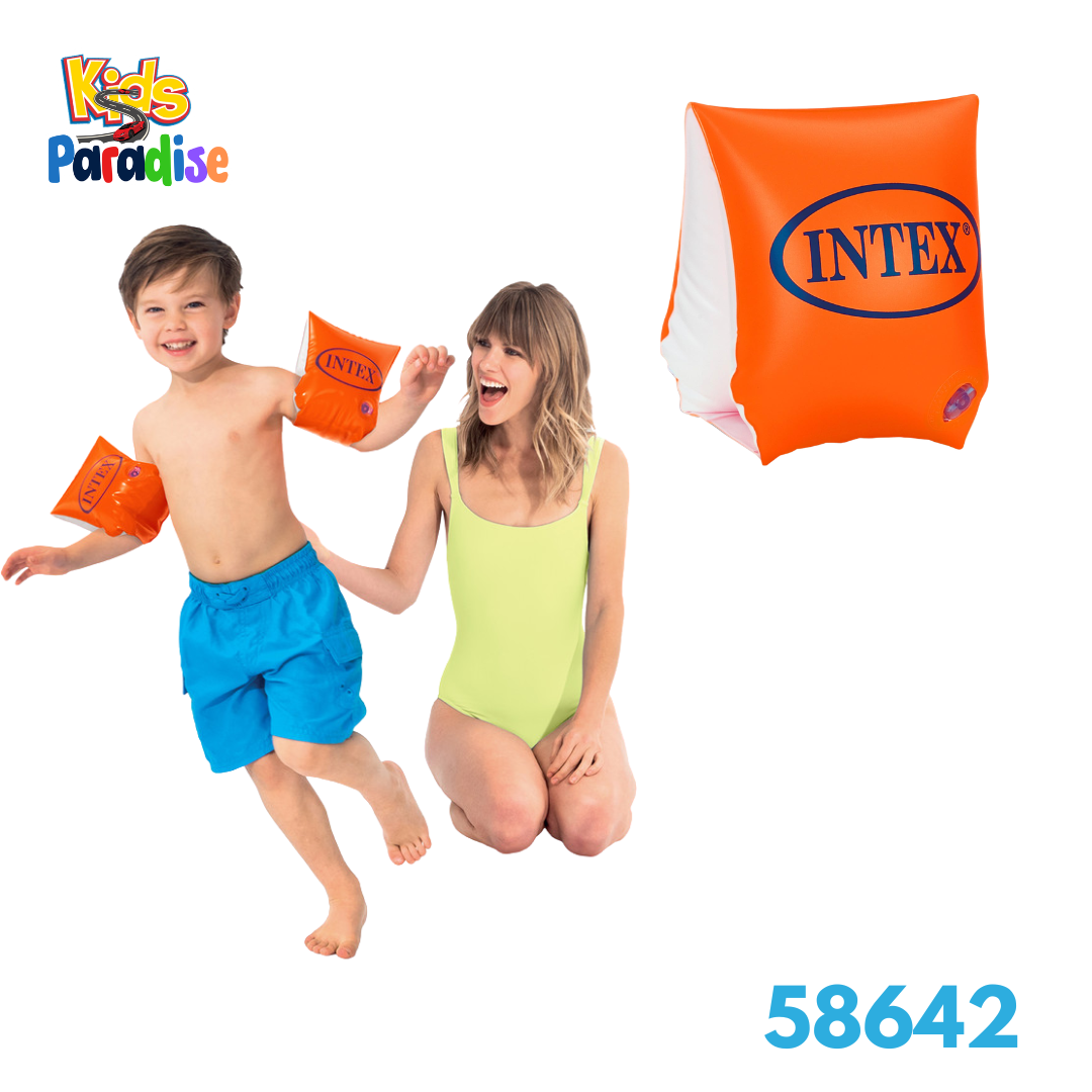 Steady Support, Smart Size – Intex Deluxe Arm Bands 10x6.5in | 58642