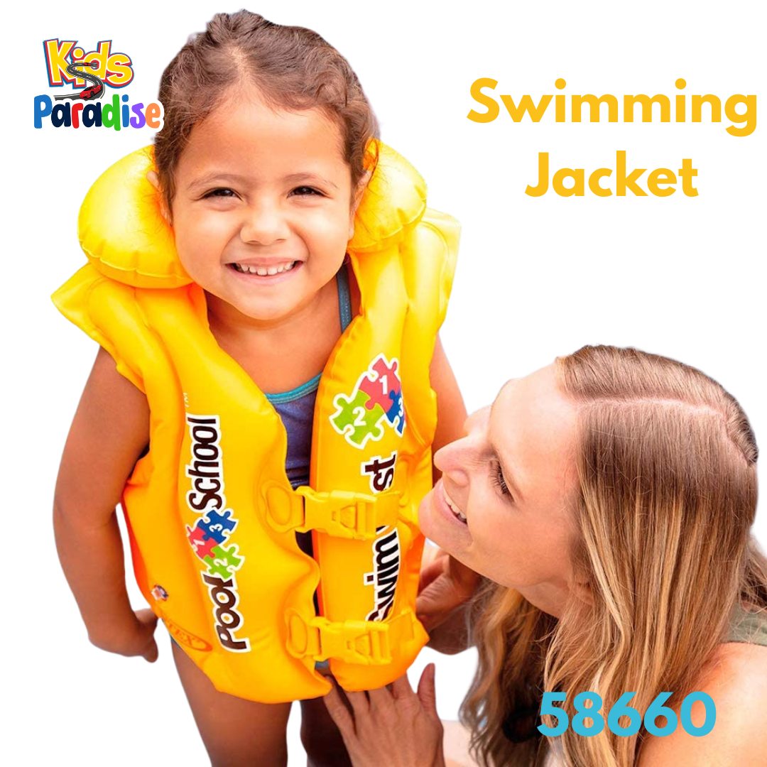 Learn to Swim with Confidence – Intex Pool School Deluxe Swim Vest | 58660