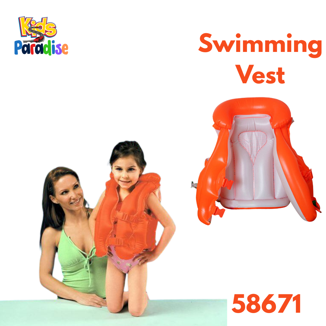 Float Forward with Confidence – Intex Deluxe Swim Vest | 58671