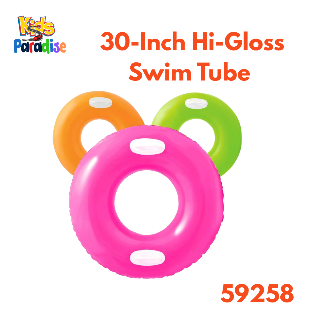 Shine and Float – Intex 30-Inch Hi-Gloss Swim Tube | 59258