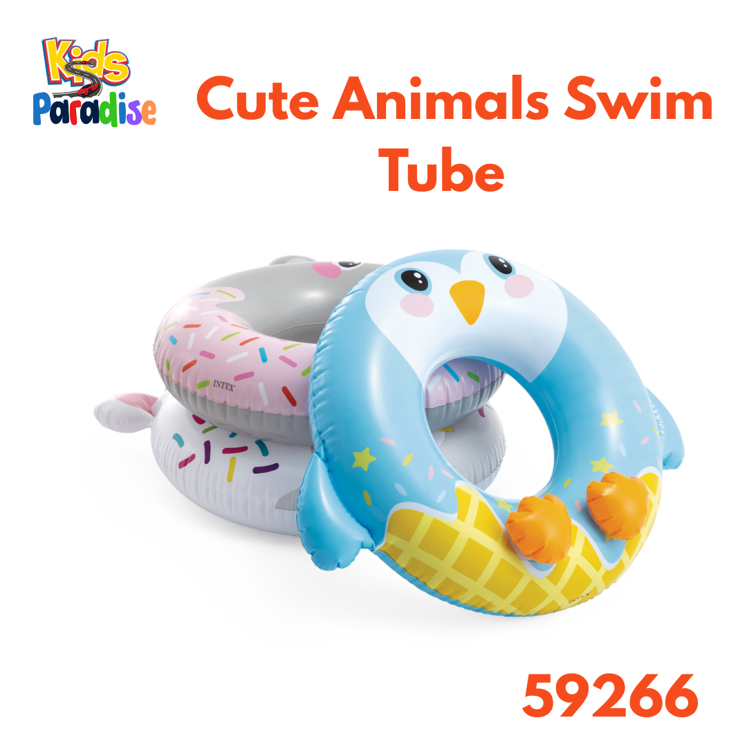 Adorable Float Friends – Intex Cute Animals Swim Tube | 59266