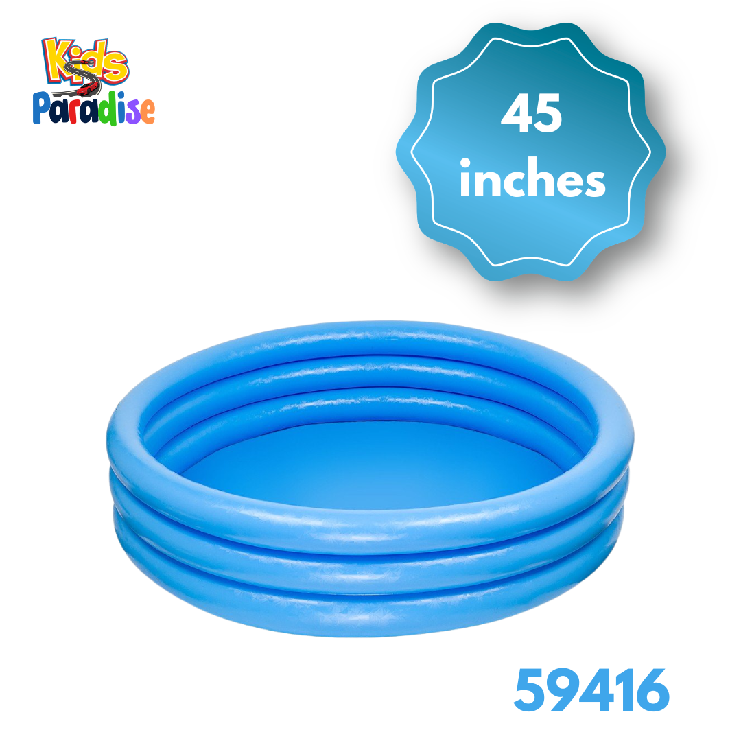 Classic Cool – Intex 45x10in Crystal Blue Inflatable Pool | 59416