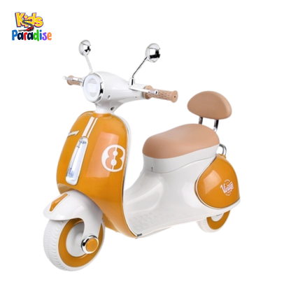 Kids Ride-On Scooter/Vespa Electric Motorcycle with Lights & Music Best Price in Pakistan