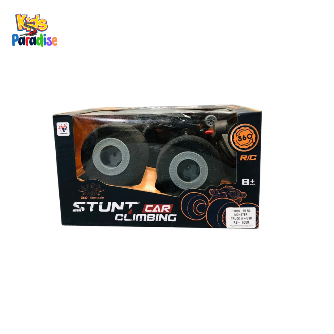 RC Stunt Climbing Monster Truck (360° Spin)