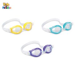 INTEX Aqua Flow Play Swimming Goggles - Assortment For Kids 3-8Years 55602