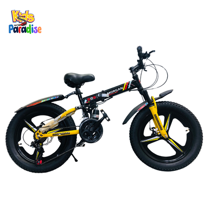 Morgan 20" Folding Mountain Bike with Alloy Rims