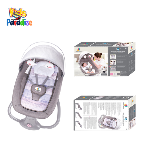 Mastela 8106 Deluxe 3-in-1 Electric Auto Swing & Bassinet