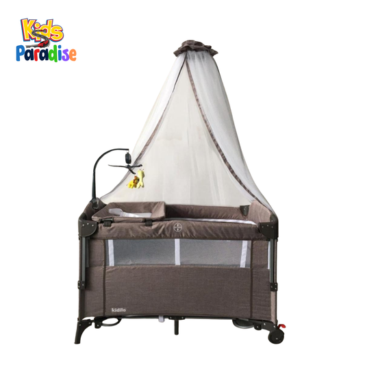 PP-02P-GREY PLAY PEN KIDILO BSD+NET CHANGING TAB