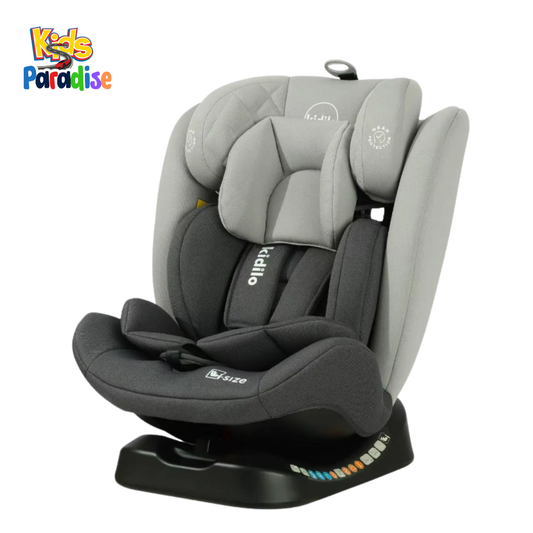 CS-110A-KDL-GRY CAR SEAT KIDILO SEAT RACINE GRAY